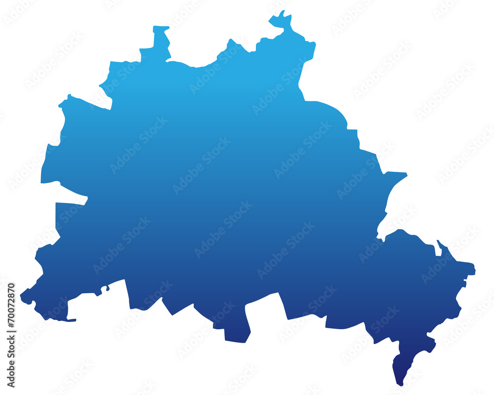 Berlin in blau