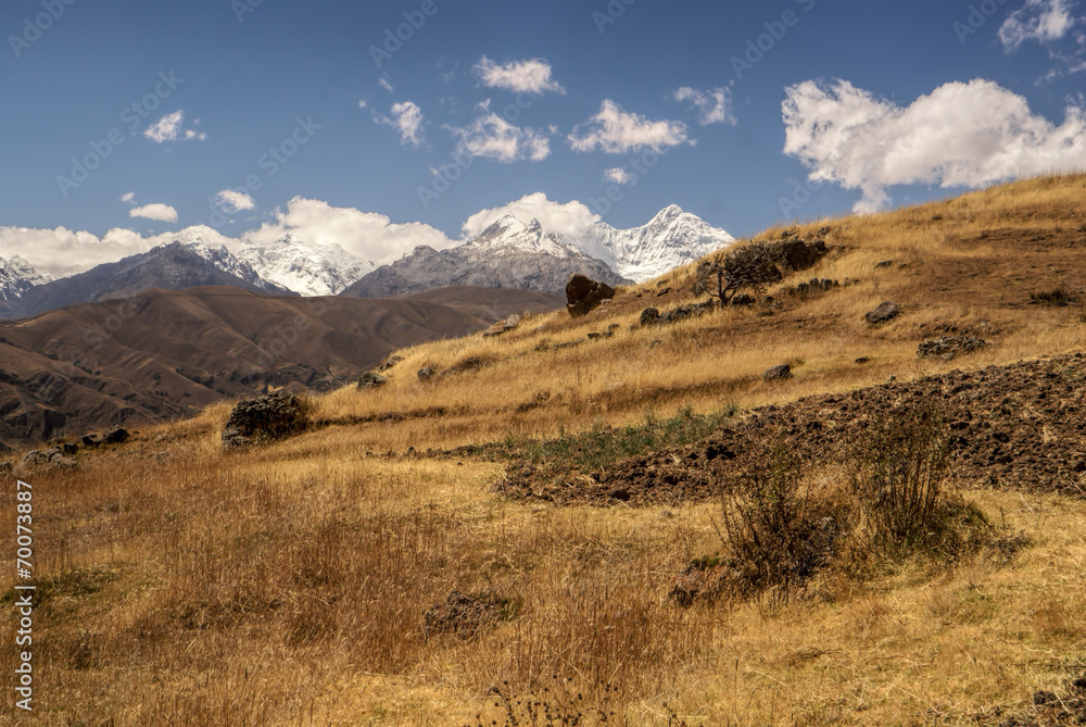 Cordillera Negra in Peru Cordillera Negra in Peru