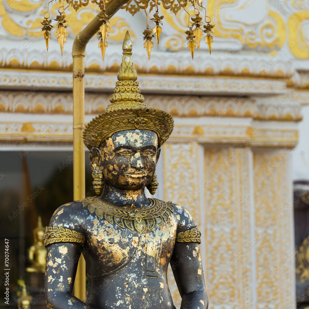 Buddha image named Phra Buddha Maha Thammaracha in Traiphum temp Buddha image named Phra Buddha Maha Thammaracha in Traiphum temp
