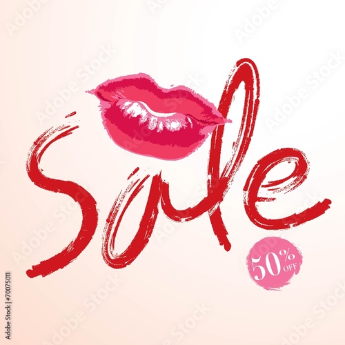 Lipstick kiss, sale