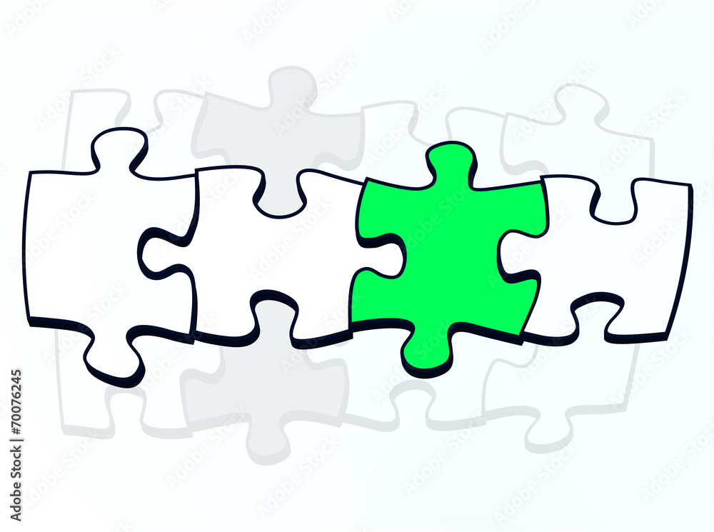 Puzzle abstract Puzzle abstract