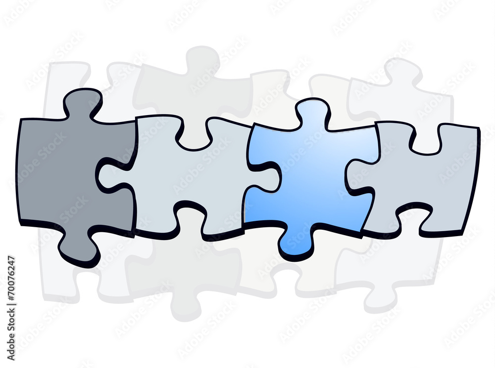 Puzzle abstract Puzzle abstract