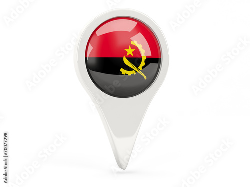 Free Download Round flag icon of angola - GFXLoad