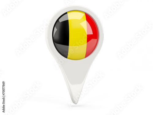Free Download Round flag icon of belgium - GFXLoad