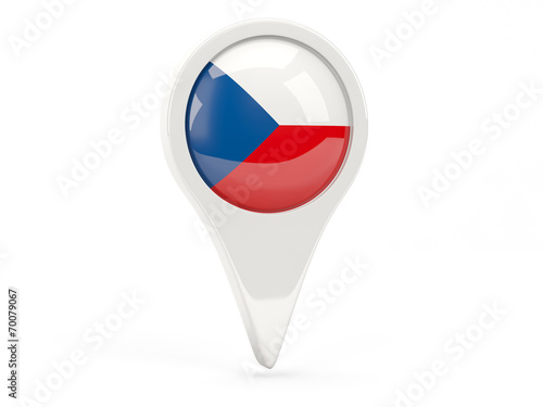 Free Download Round flag icon of czech republic - GFXLoad