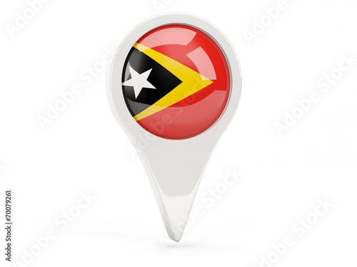 Round flag icon of east timor Free Download Round flag icon of east timor - GFXLoad