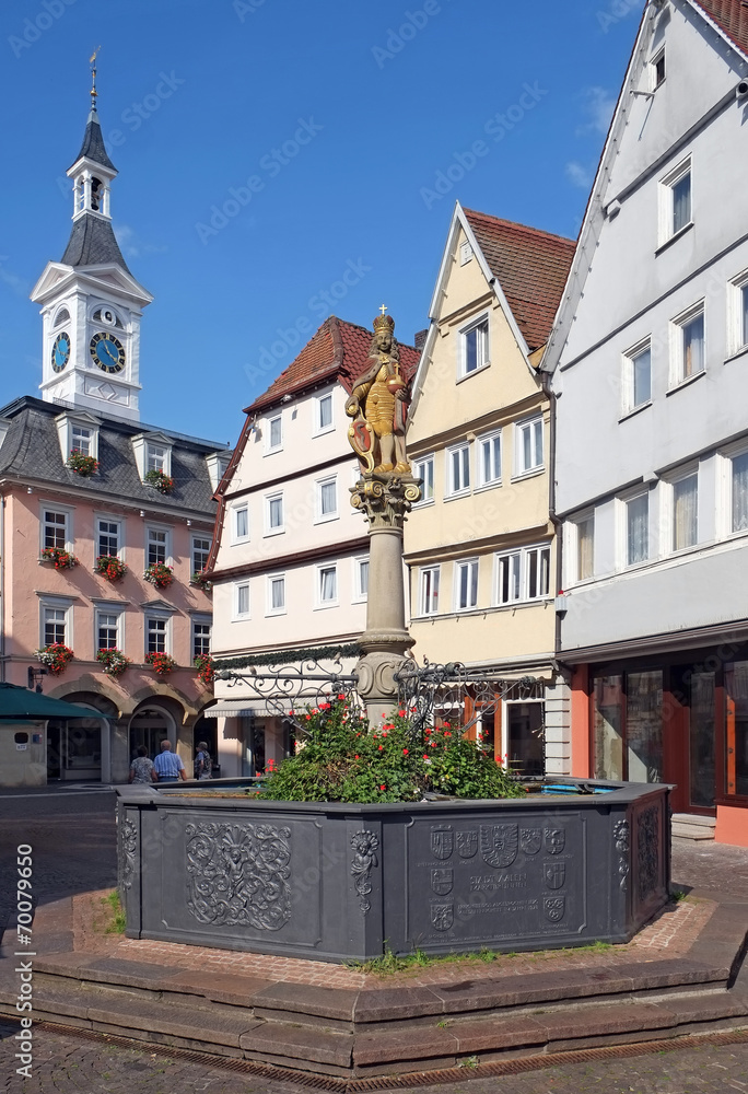 Fototapeta premium Rathaus in Aalen