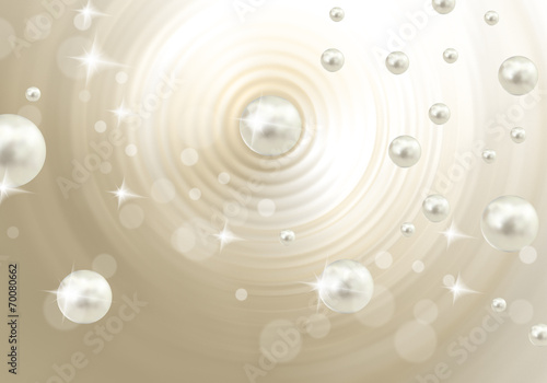 Photos Luxury background with perls flowing