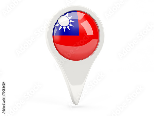 Free Download Round flag icon of republic of china - GFXLoad