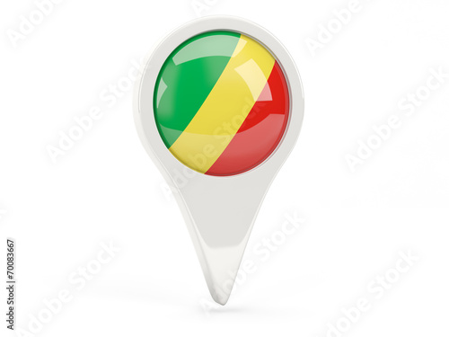 Free Download Round flag icon of republic of the congo - GFXLoad