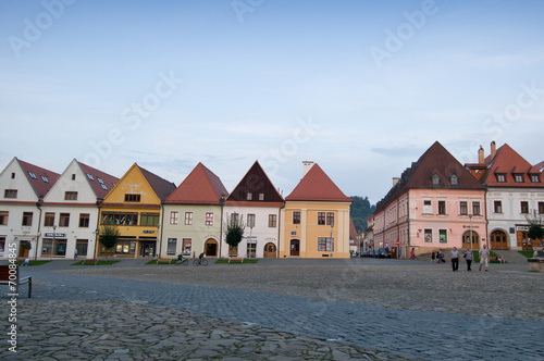 Bardejov - UNESCO-Stadt - Panorama in Abend