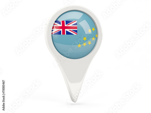 Free Download Round flag icon of tuvalu - GFXLoad