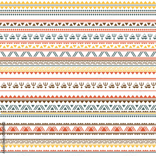 Tribal ethnic seamless pattern