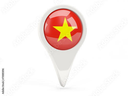Free Download Round flag icon of vietnam - GFXLoad