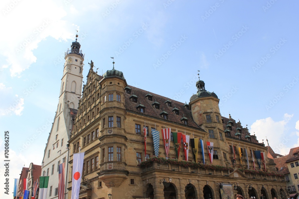 Rathaus in Rothenburg