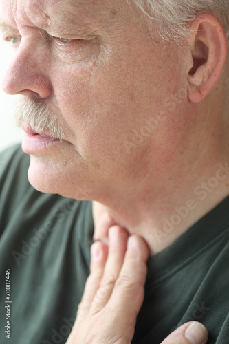 Breathing problems in older man