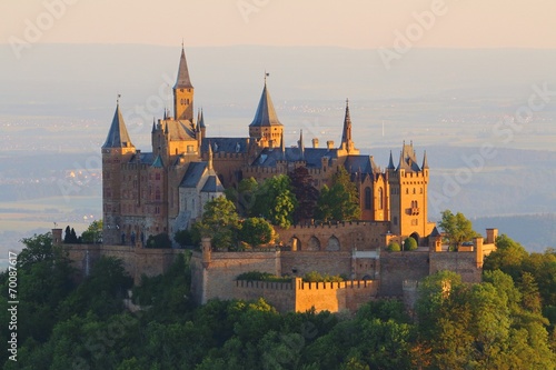 Hohenzollern Castle (Germany) sunrise #70087617