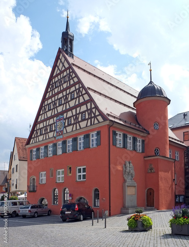 Quadro su tela Rathaus in Bopfingen