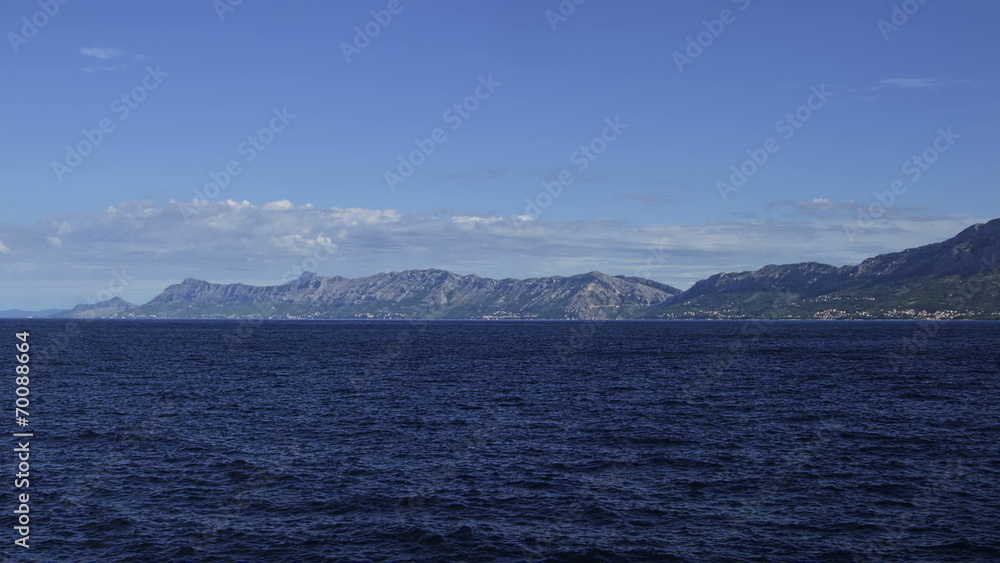 Mountains sea side Mountains sea side