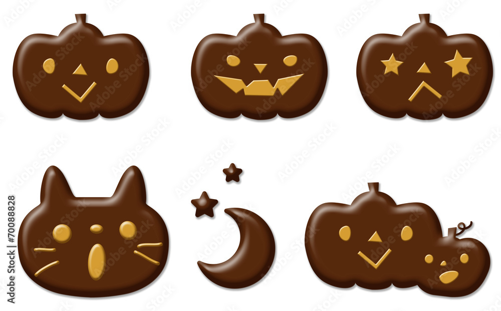 Fototapeta premium ハロウィンのチョコレート