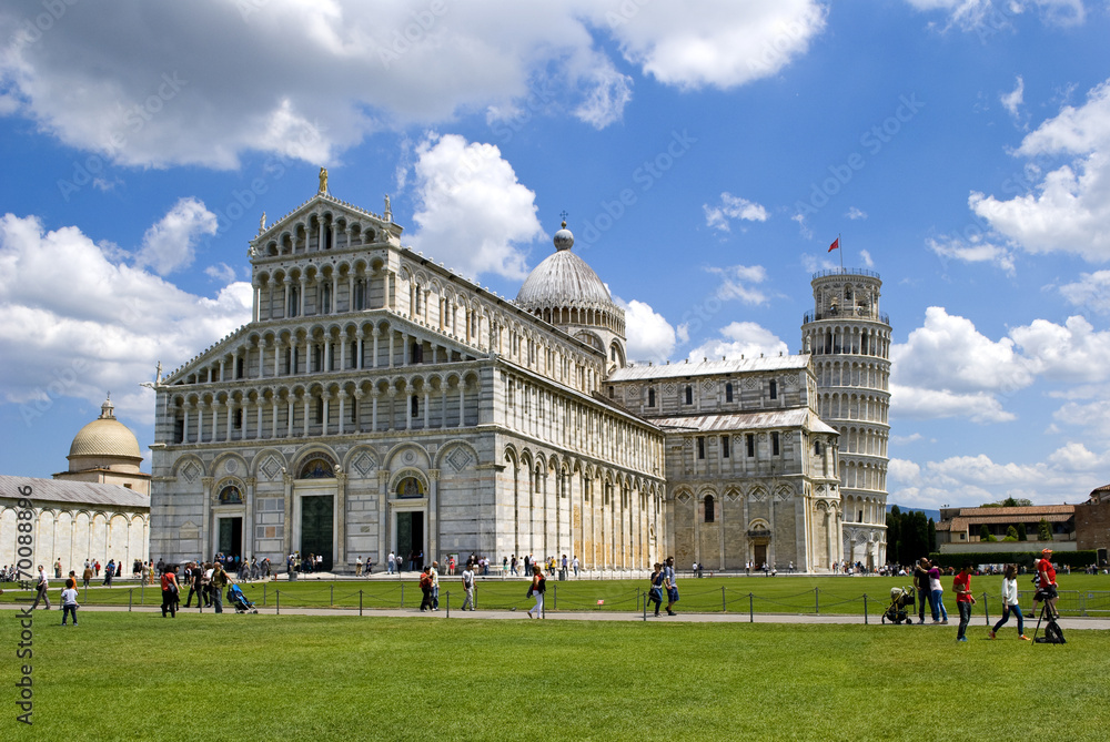 Duomo di Pisa in the sun day