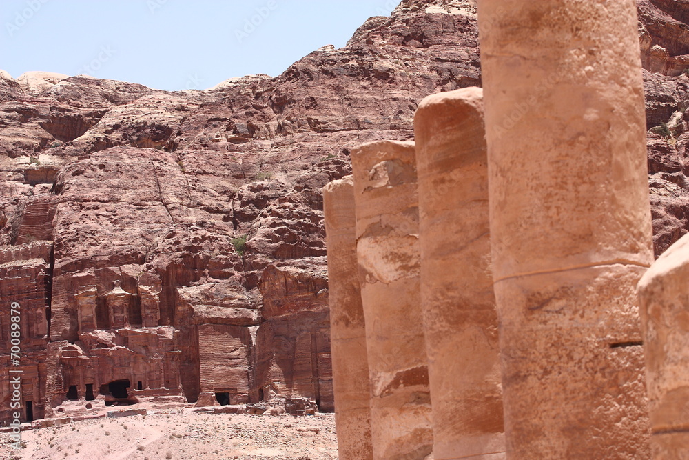 Colonne a Petra