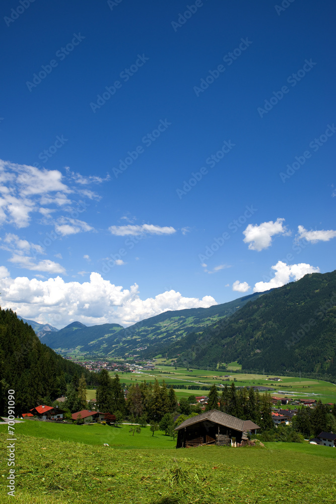 Obraz premium Zillertal - Alpen
