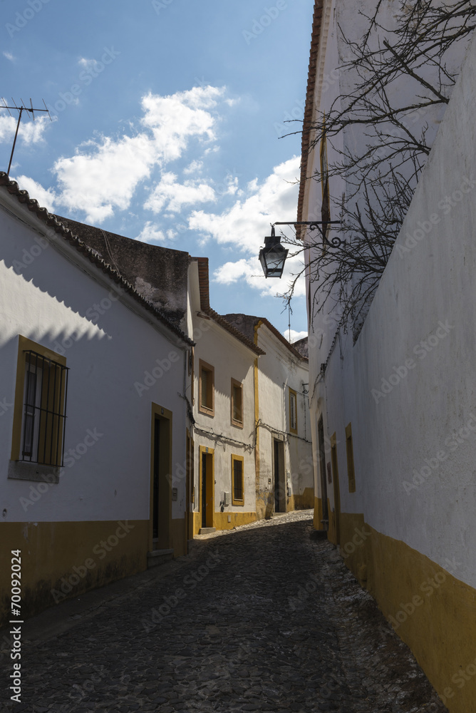 Street in Evora, Portugal