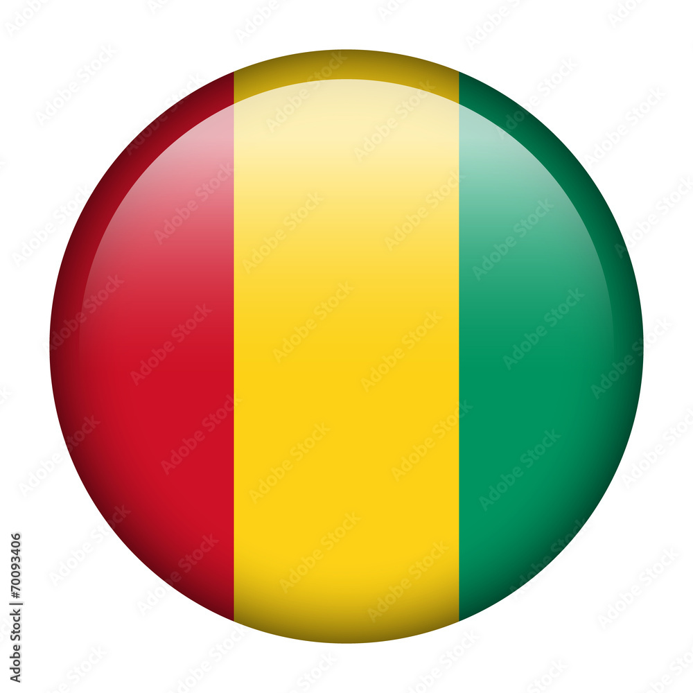 Guinea flag button