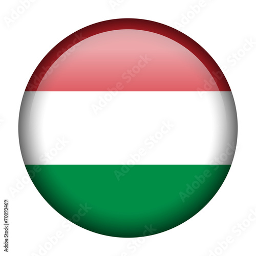 Hungary flag button