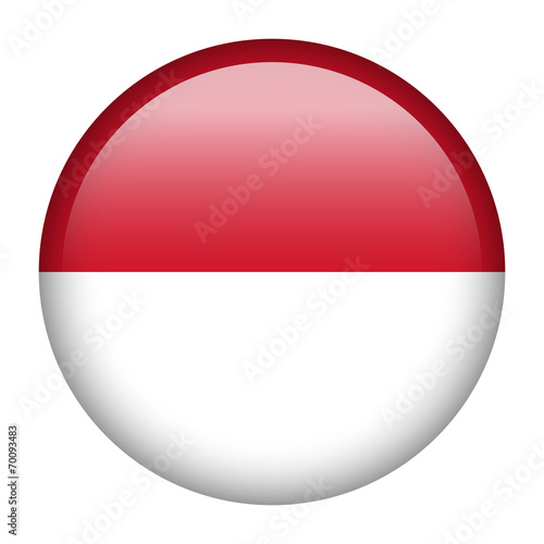 Indonesia flag button