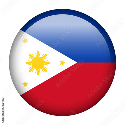 Philippines flag button