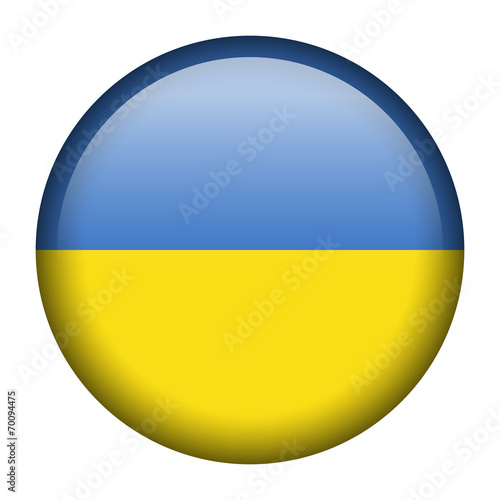 Ukraine flag button Free Download Ukraine flag button - GFXLoad