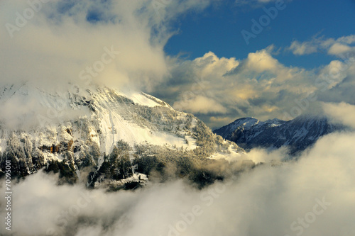 Szwajcaria , Alpy, Axalp