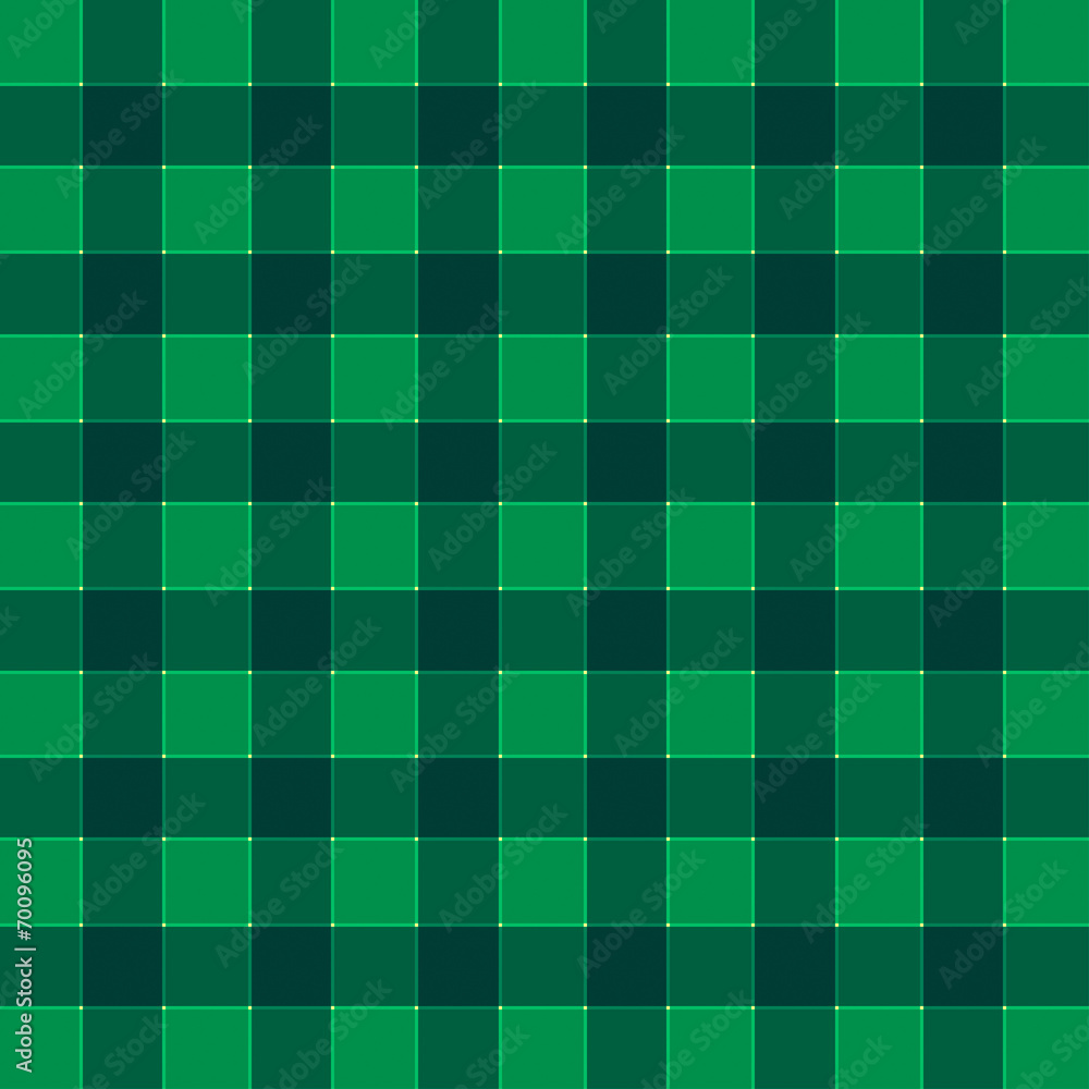 Fototapeta premium plaid color match green color tone pattern, vector illustration