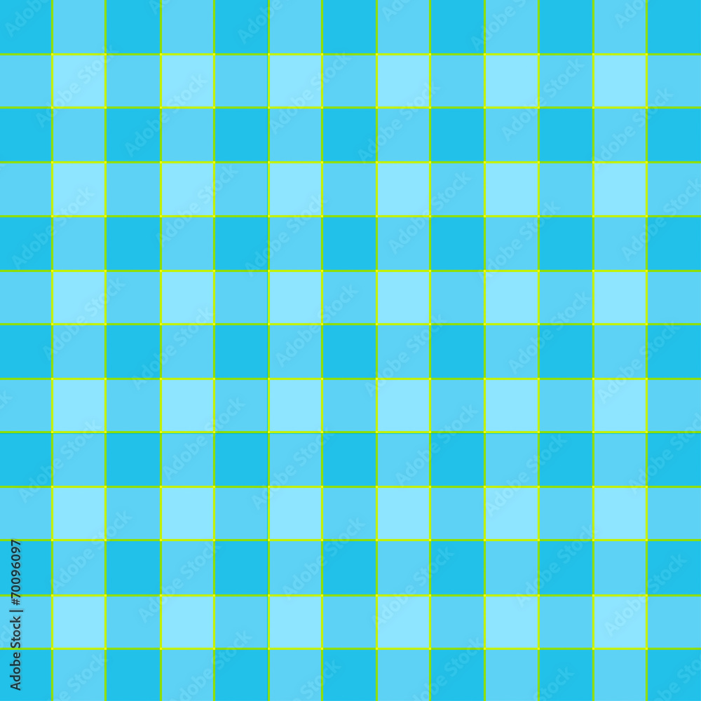 Fototapeta premium plaid color match blue sky tone pattern, vector illustration