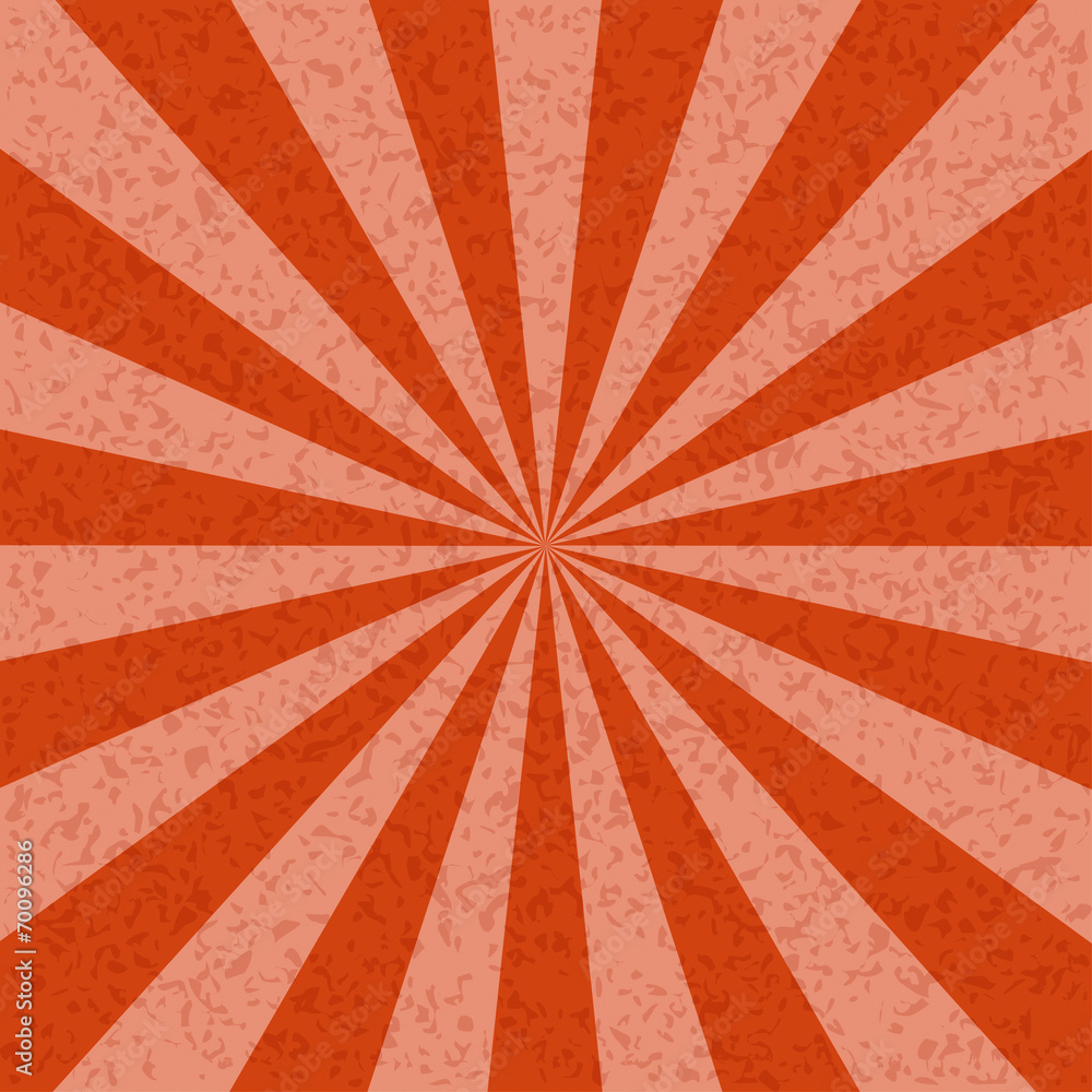 Sunburst orange tone Pattern background. Vector illustration Stock