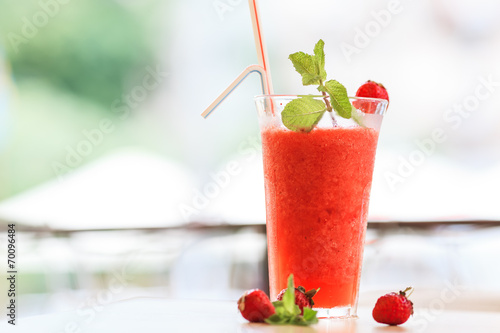 Strawberry cocktail