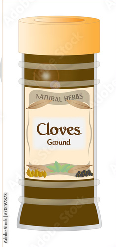 Ground Cloves Jar