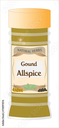 Ground Allspice Jar