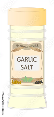 Garlic Salt jar