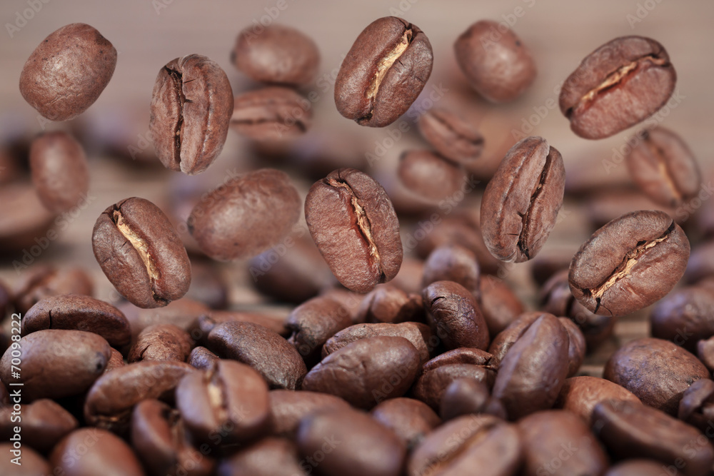 Obraz premium Kaffeebohnen