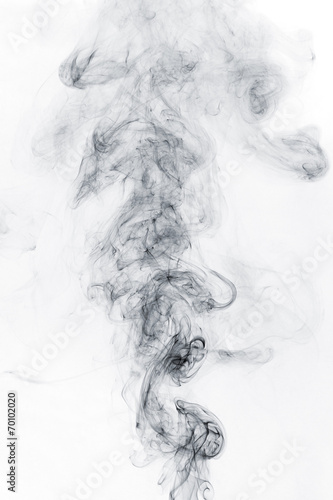 Fototapeta Naklejka Na Ścianę i Meble -  abstract black smoke