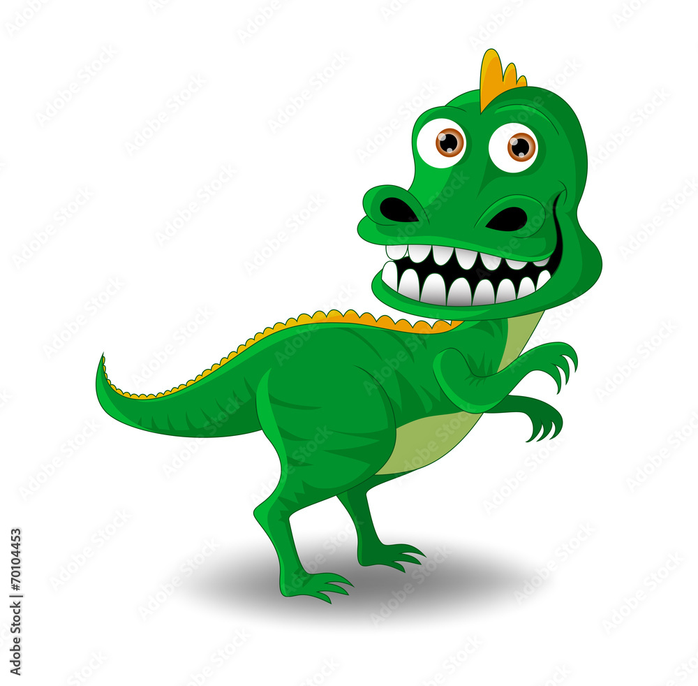 Fototapeta premium Cute Dinosaurus