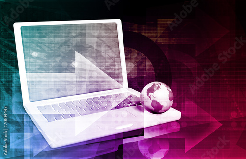 Canvas Print Social Media Usage