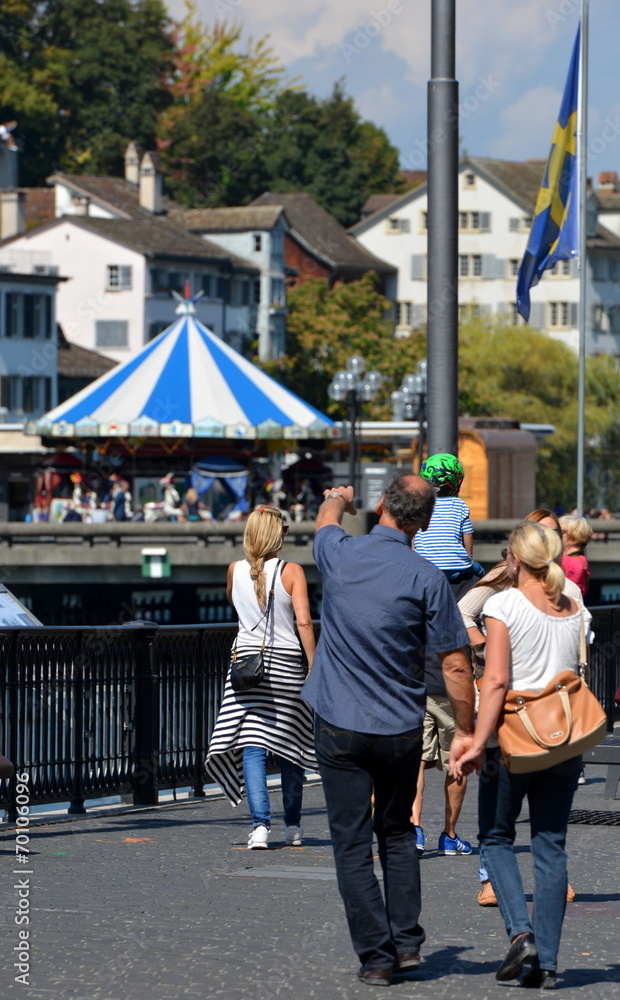 Fototapeta premium rue...zürich