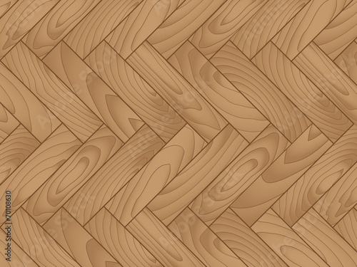 Wooden parquet floor with natural patterns