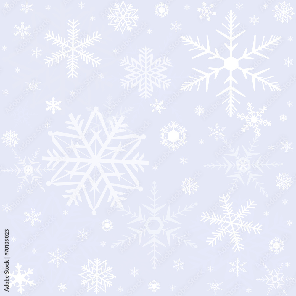 pattern with snowflakes