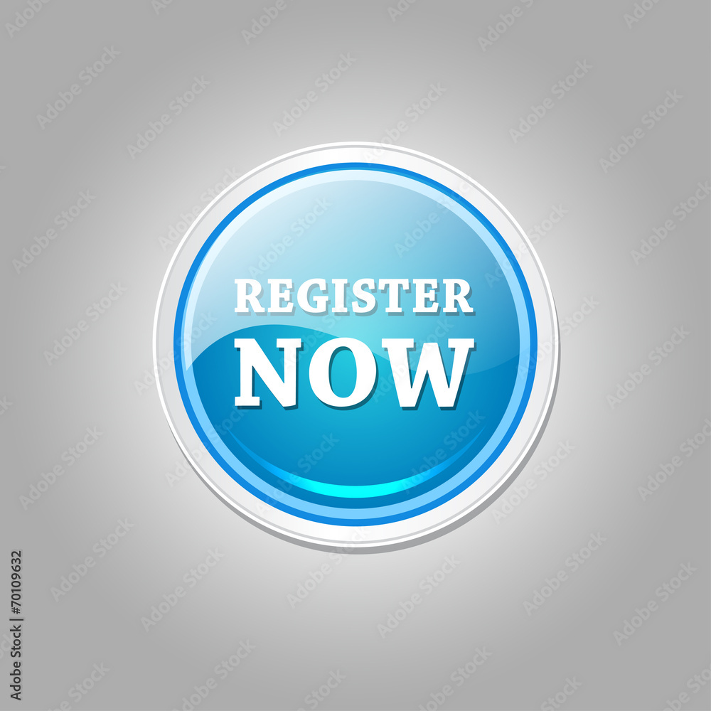 Register Now Glossy Shiny Circular Vector Button Register Now Glossy Shiny Circular Vector Button