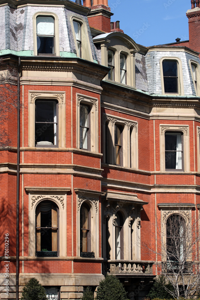 Obraz premium Back Bay, Boston..